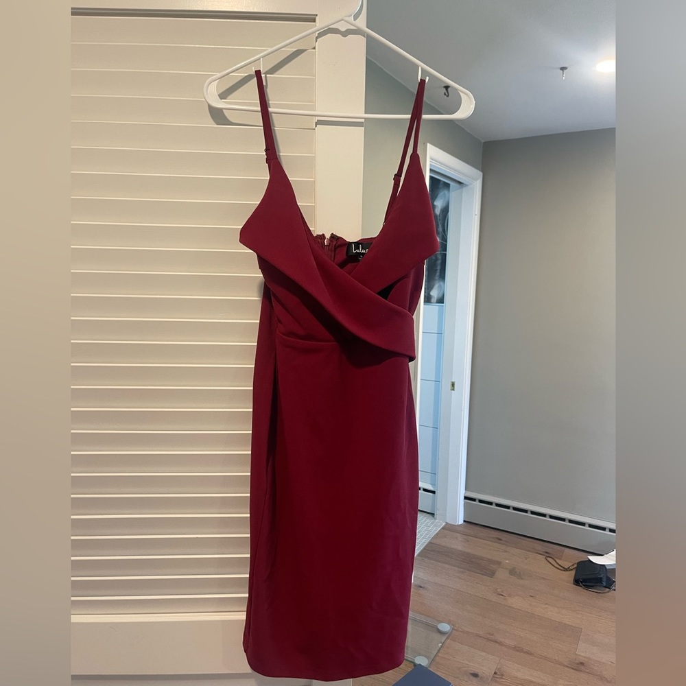 Never worn maroon cocktail dress!